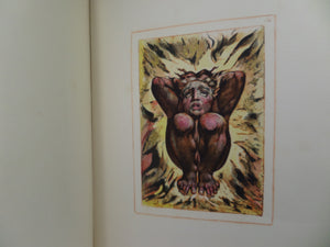 THE BOOK OF URIZEN BY WILLIAM BLAKE 1958 LIMITED EDITION