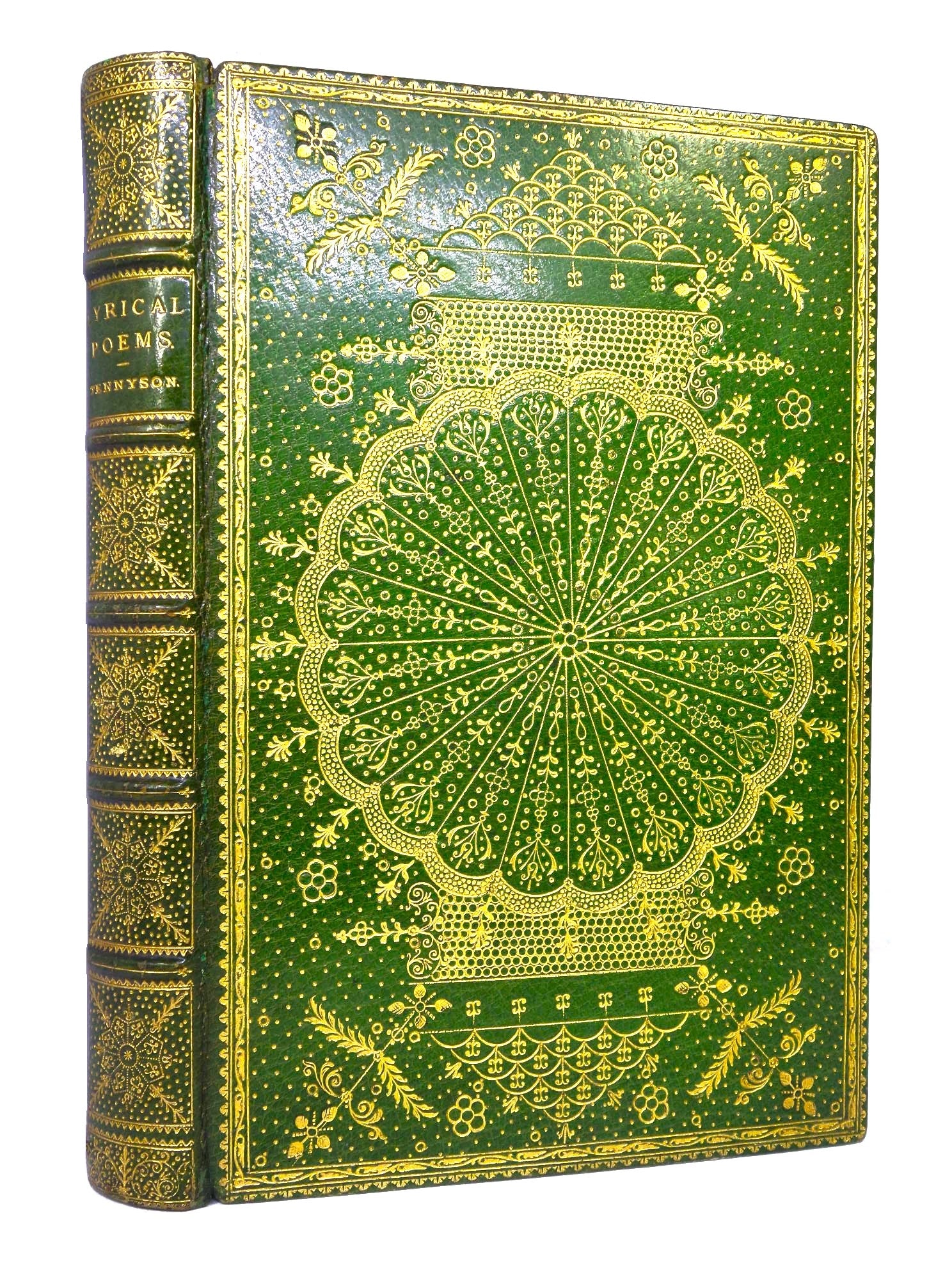 LYRICAL POEMS BY ALFRED LORD TENNYSON 1899 FINE BINDING BY RAMAGE