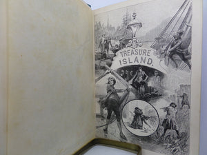 TREASURE ISLAND BY ROBERT LOUIS STEVENSON 1896 ILLUSTRATED EDITION