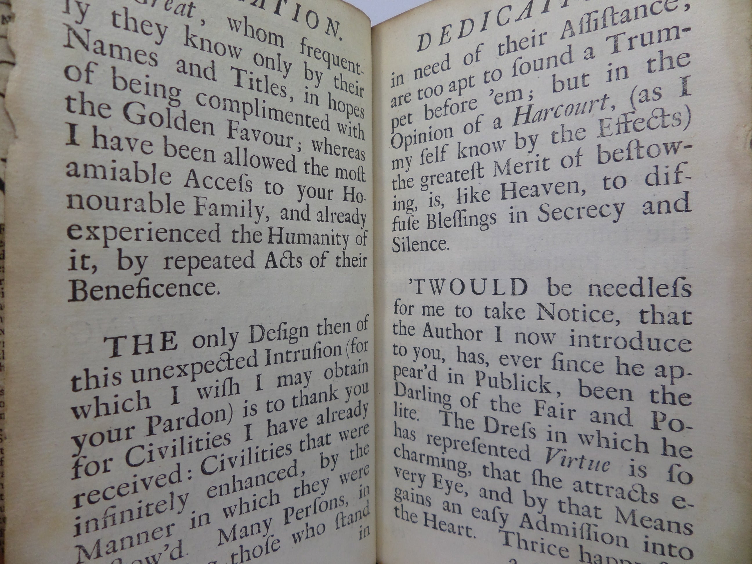 FABLES AND TALES FROM LA FONTAINE IN FRENCH AND ENGLISH 1734 FIRST EDITION