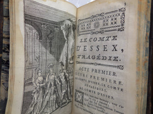 LES CHEF-D'OEUVRES DRAMATIQUES DE MESSIEURS CORNEILLE 1773 LEATHER-BOUND SET