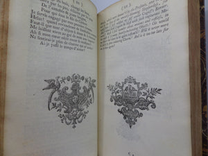 FABLES AND TALES FROM LA FONTAINE IN FRENCH AND ENGLISH 1734 FIRST EDITION