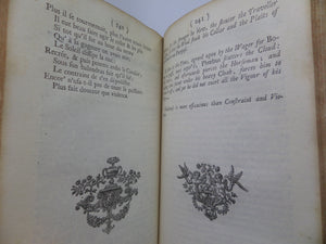 FABLES AND TALES FROM LA FONTAINE IN FRENCH AND ENGLISH 1734 FIRST EDITION