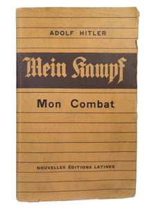 ADOLF HITLER, MON COMBAT [MEIN KAMPF] 1934 First French edition