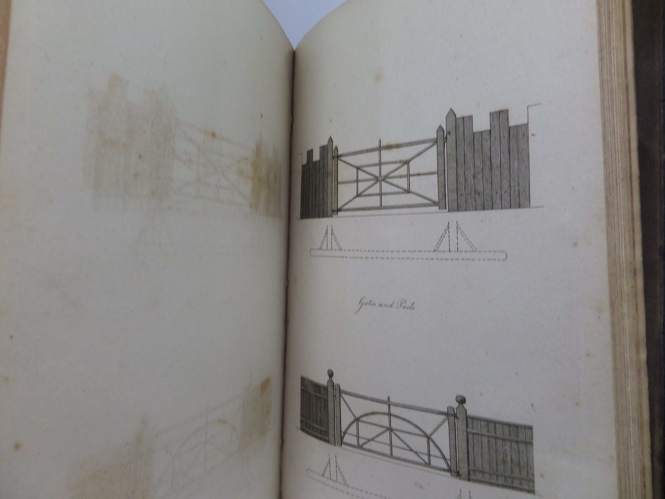 METAL WORK - PATTERN BOOKS: THE SMITH'S RIGHT HAND 1765 & DESIGNS FOR GATES 1800