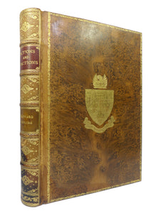 ACTIONS AND REACTIONS BY RUDYARD KIPLING 1927 TREE-CALF BINDING BY BICKERS