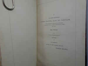 THE MONUMENTAL BRASSES OF ENGLAND BY CHARLES BOUTELL 1849 FINE LEATHER BINDING