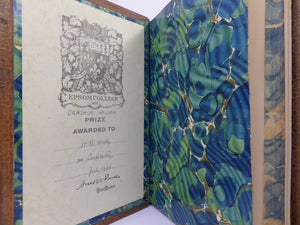 ACTIONS AND REACTIONS BY RUDYARD KIPLING 1927 TREE-CALF BINDING BY BICKERS