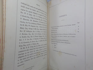 THE MONUMENTAL BRASSES OF ENGLAND BY CHARLES BOUTELL 1849 FINE LEATHER BINDING