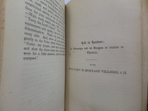 19TH CENTURY PAMPHLETS - PASSION-PLAY IN THE HIGHLANDS OF BAVARIA, LEATHER BOUND