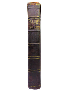 MEMORIALS OF HUMAN SUPERSTITION BY JEAN LOUIS DE LOLME 1784 LEATHER-BOUND