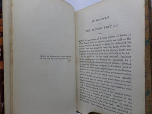 GALLUS OR ROMAN SCENES OF THE TIME OF AUGUSTUS 1873 W.A. BECKER FOURTH EDITION