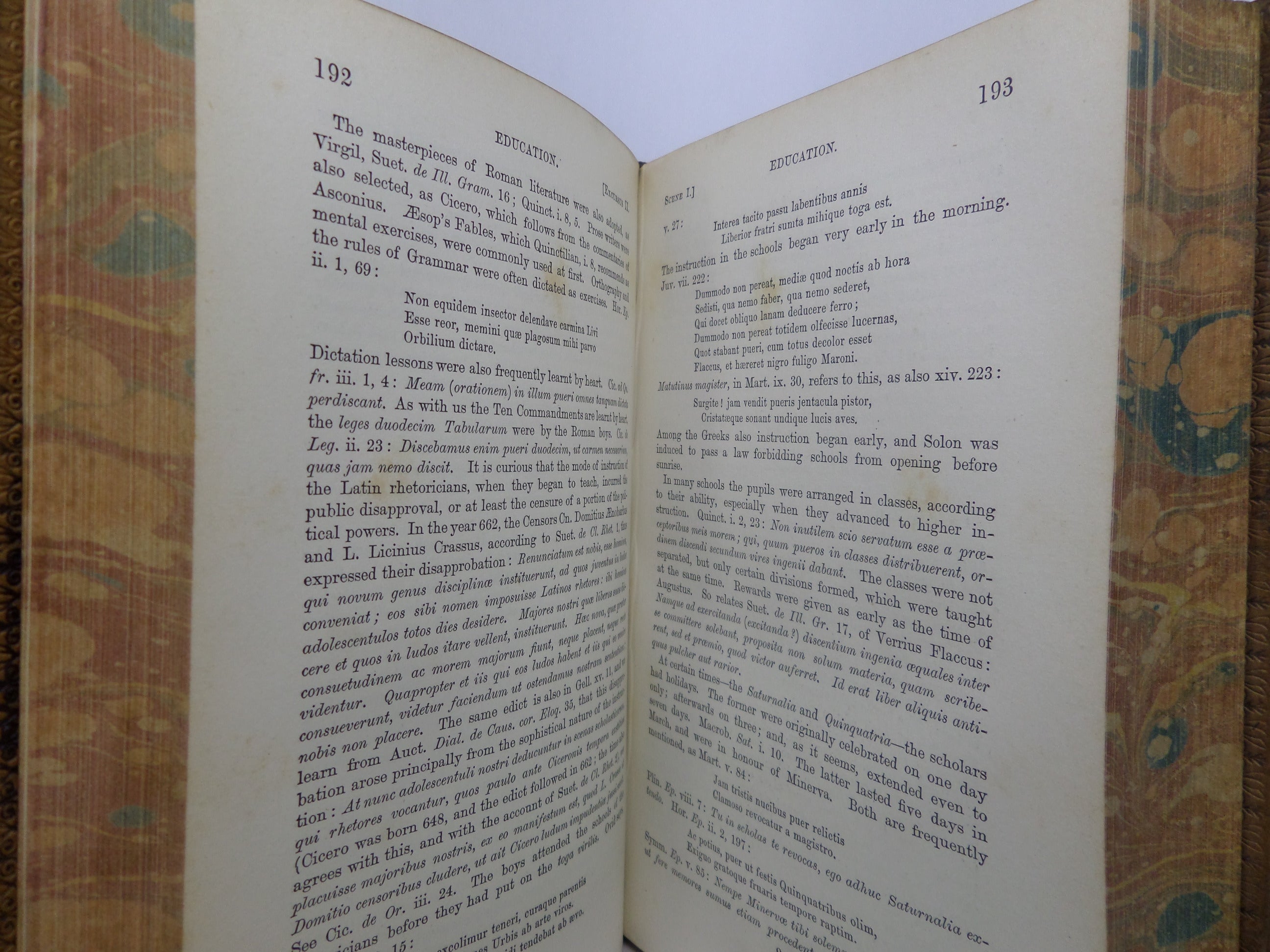 GALLUS OR ROMAN SCENES OF THE TIME OF AUGUSTUS 1873 W.A. BECKER FOURTH EDITION