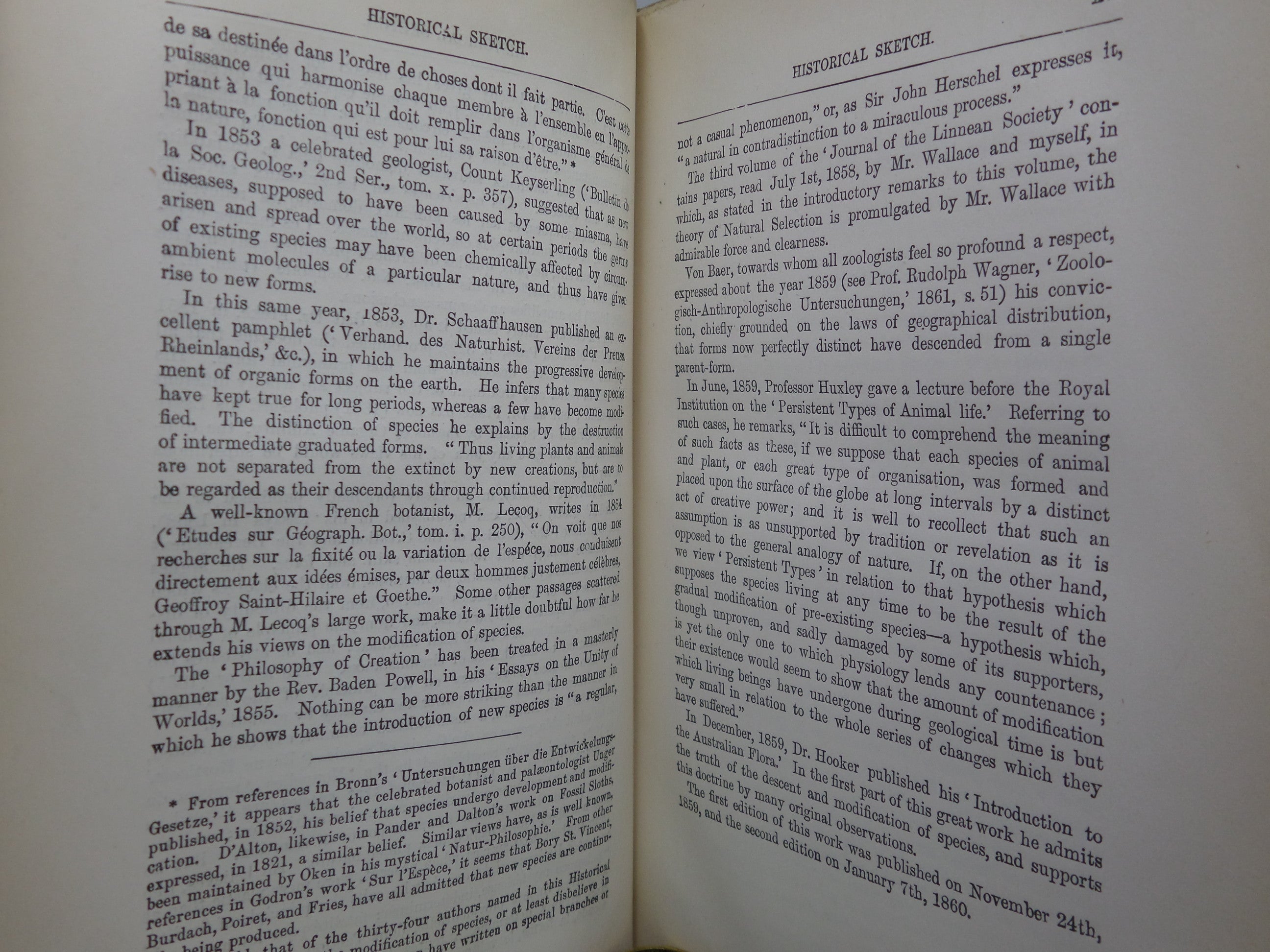 THE ORIGIN OF SPECIES BY CHARLES DARWIN 1885 SIXTH EDITION