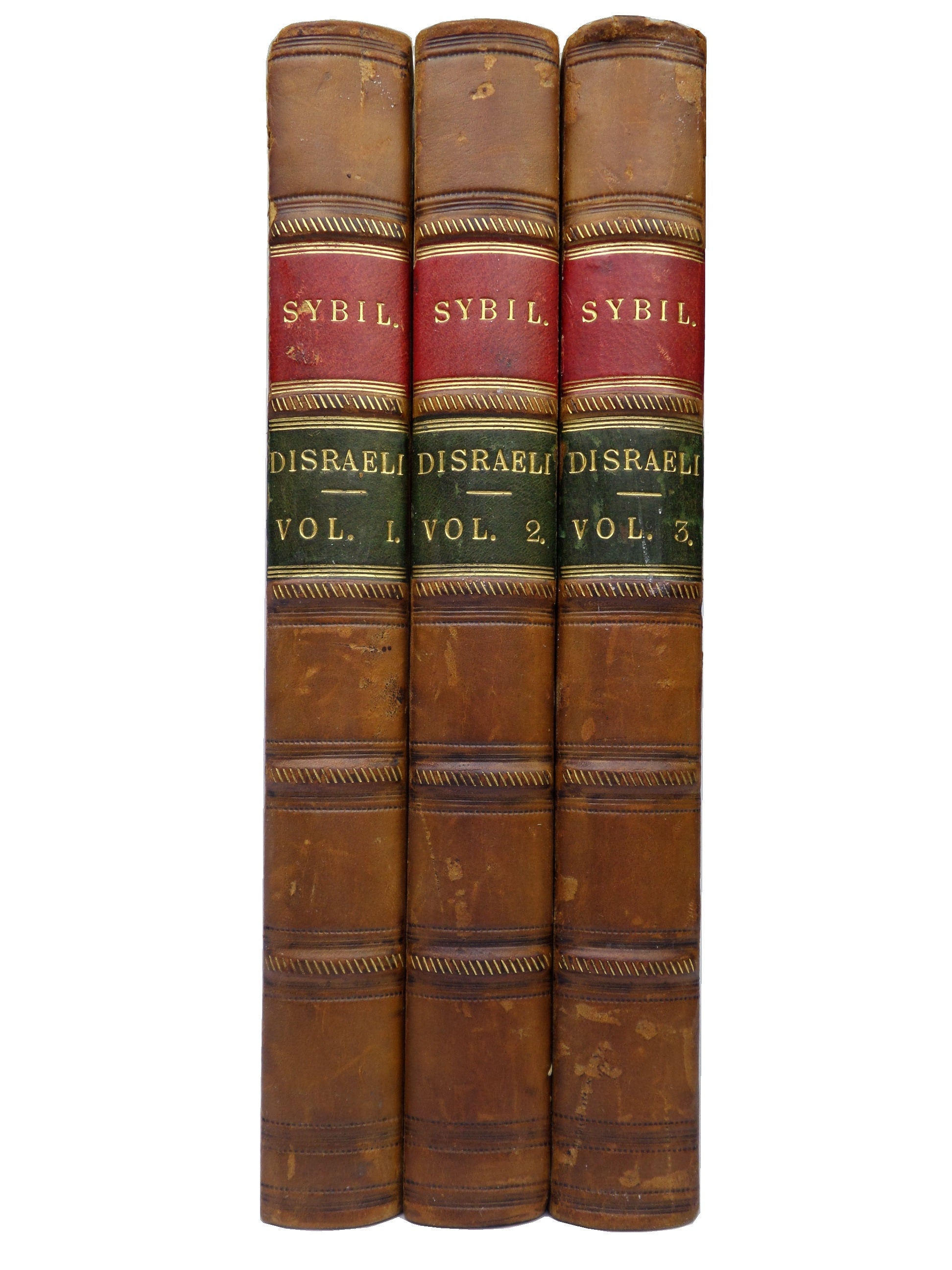 SYBIL; OR, THE TWO NATIONS BY BENJAMIN DISRAELI 1845 SECOND EDITION