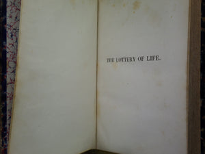 THE LOTTERY OF LIFE BY THE COUNTESS BLESSINGTON 1842 FIRST EDITION