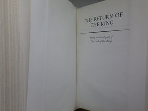 THE LORD OF THE RINGS TRILOGY BY J. R. R. TOLKIEN 1978 FINE DELUXE EDITION