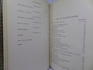 ANNALS OF CHRIST'S HOSPITAL BY E.H. PEARCE 1908 FINE LEATHER BINDING