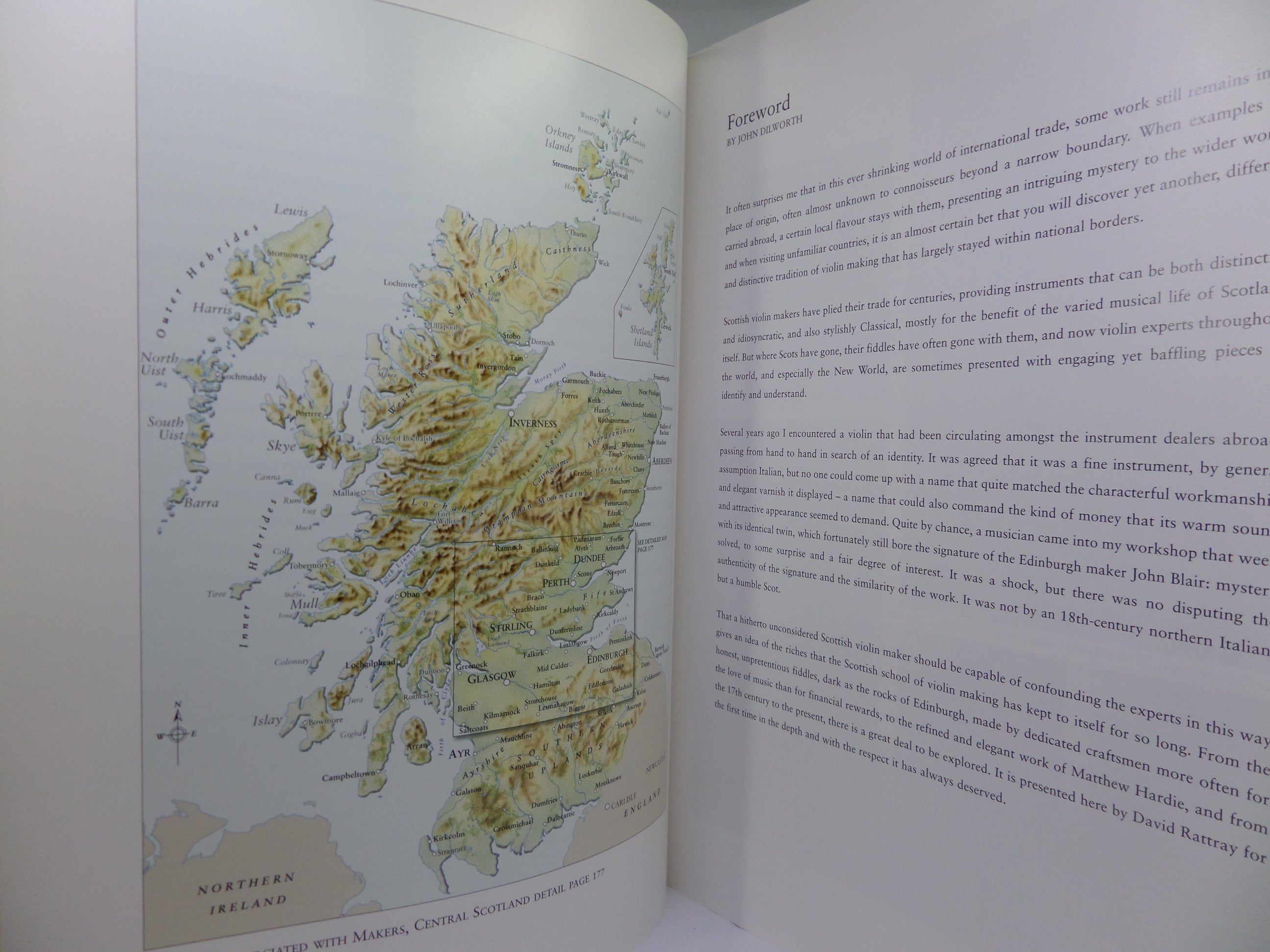 VIOLIN MAKING IN SCOTLAND 1750-1950 BY DAVID RATTRAY 2006 FIRST EDITION