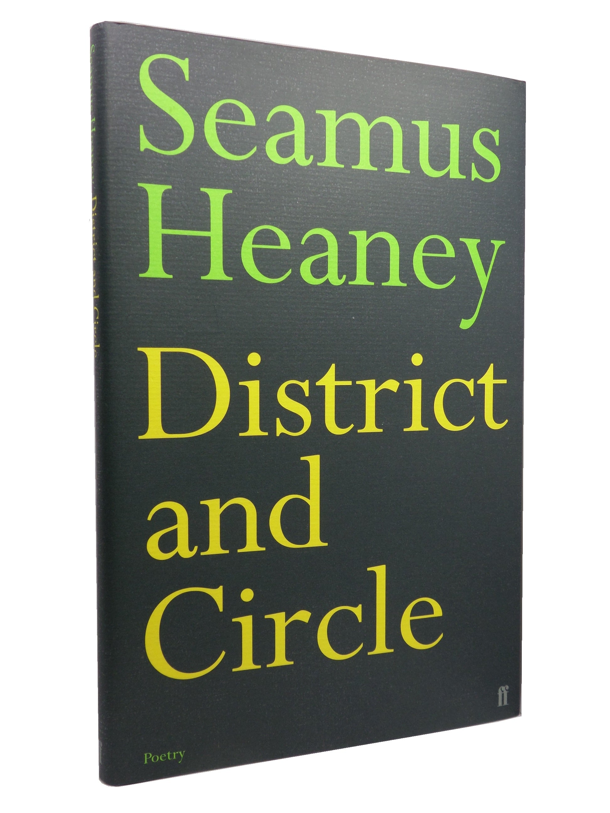 DISTRICT AND CIRCLE BY SEAMUS HEANEY 2006 SIGNED HARDBACK