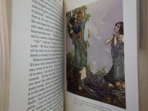 CHAUCER'S CANTERBURY TALES 1930 FINE RIVIERE BINDING, WILLIAM RUSSELL FLINT ILLS