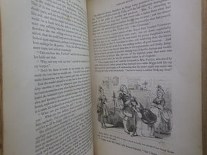 MASTER HUMPHREY'S CLOCK BY CHARLES DICKENS 1840-41 FIRST EDITION LEATHER BOUND