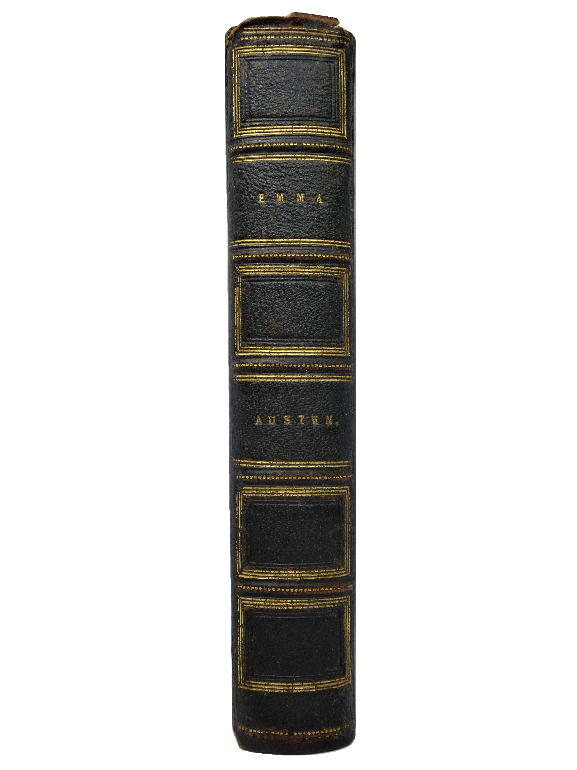 EMMA BY JANE AUSTEN 1869 LEATHER BOUND BY HALE & ROWORTH