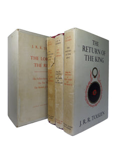 THE LORD OF THE RINGS J.R.R. TOLKIEN 1962-1963 FIRST EDITION SET, 13TH, 9TH, 9TH IMPRESSIONS