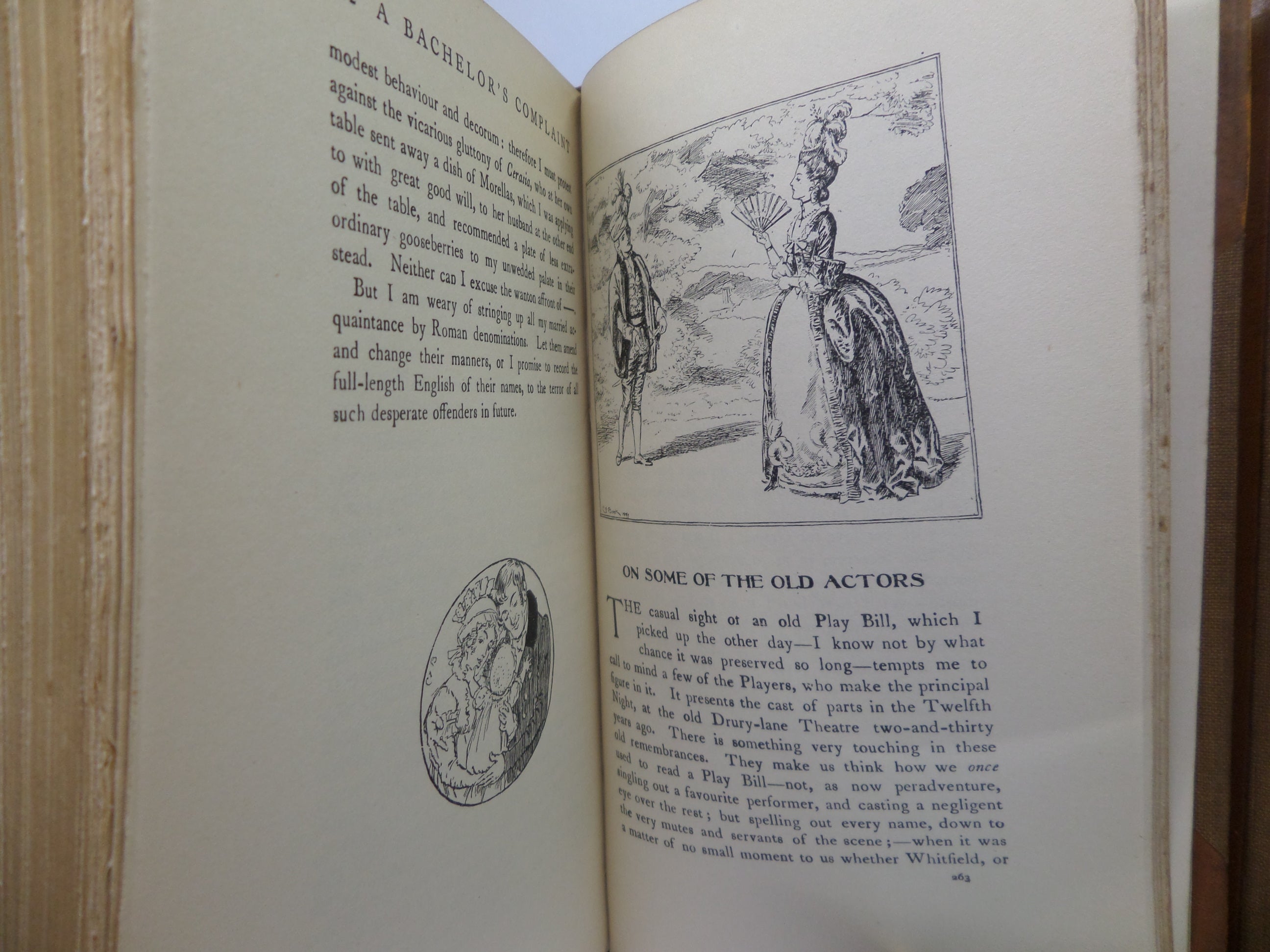 THE ESSAYS OF ELIA & THE LAST ESSAYS OF ELIA 1906-09 CHARLES LAMB, FINE BINDINGS