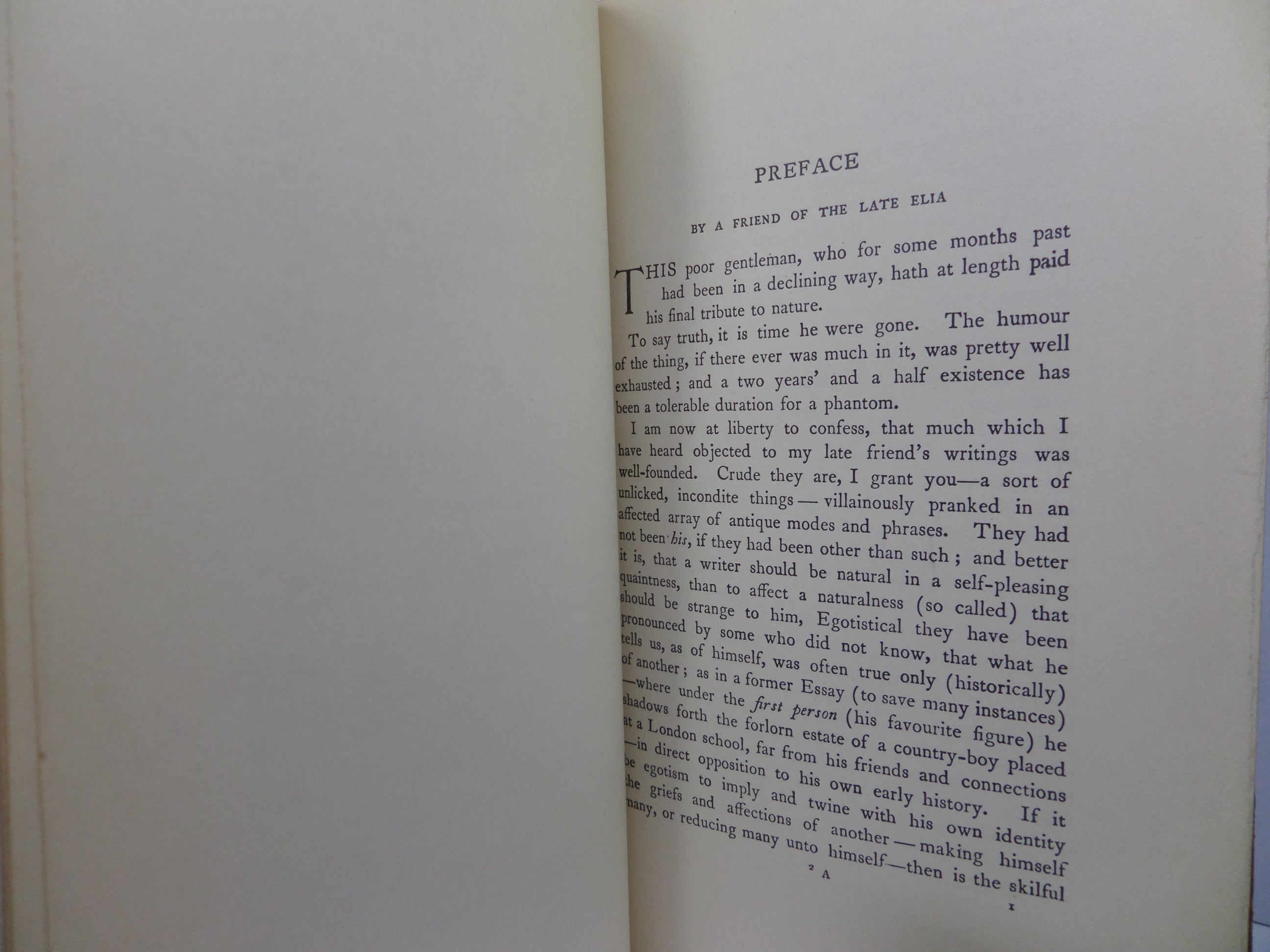 THE ESSAYS OF ELIA & THE LAST ESSAYS OF ELIA 1906-09 CHARLES LAMB, FINE BINDINGS