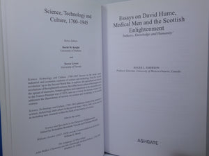 ESSAYS ON DAVID HUME, MEDICAL MEN & THE SCOTTISH ENLIGHTENMENT BY ROGER EMERSON