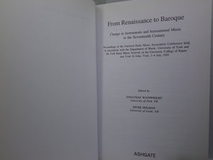 FROM RENAISSANCE TO BAROQUE: CHANGE IN INSTRUMENTS AND INSTRUMENTAL MUSIC...
