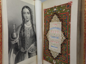 [FINE BINDING] THE BOOK OF COSTUME OR ANNALS OF FASHION 1847