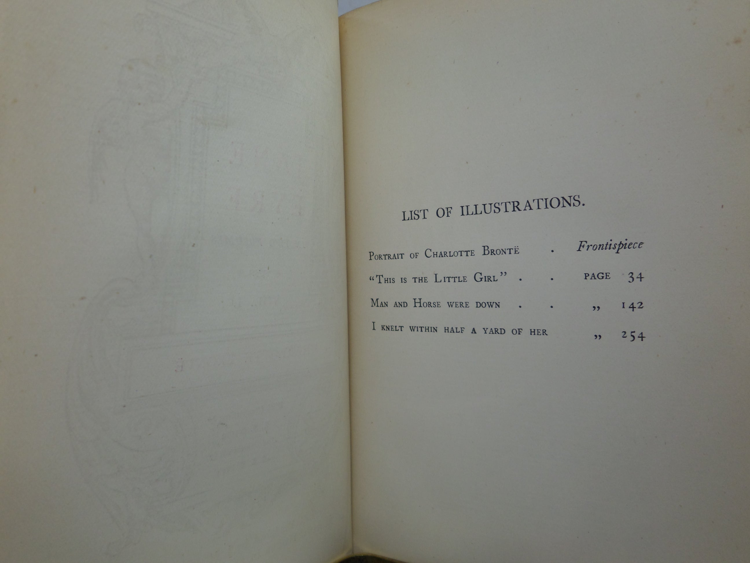 JANE EYRE BY CHARLOTTE BRONTE 1893 IN TWO VOLUMES, ILLUSTRATED HARDBACKS