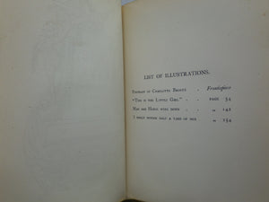 JANE EYRE BY CHARLOTTE BRONTE 1893 IN TWO VOLUMES, ILLUSTRATED HARDBACKS