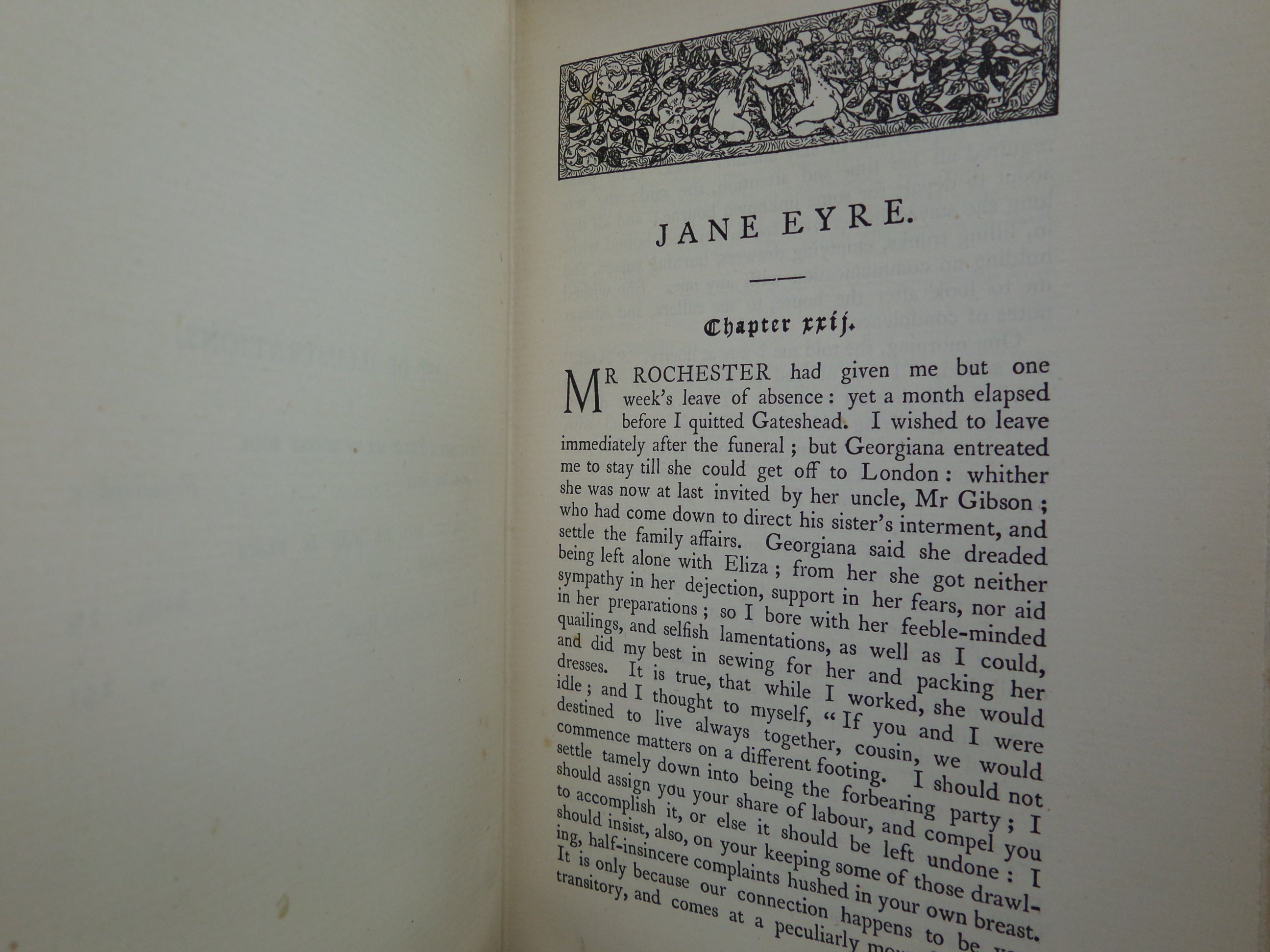 JANE EYRE BY CHARLOTTE BRONTE 1893 IN TWO VOLUMES, ILLUSTRATED HARDBACKS