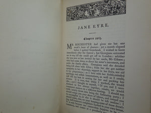 JANE EYRE BY CHARLOTTE BRONTE 1893 IN TWO VOLUMES, ILLUSTRATED HARDBACKS