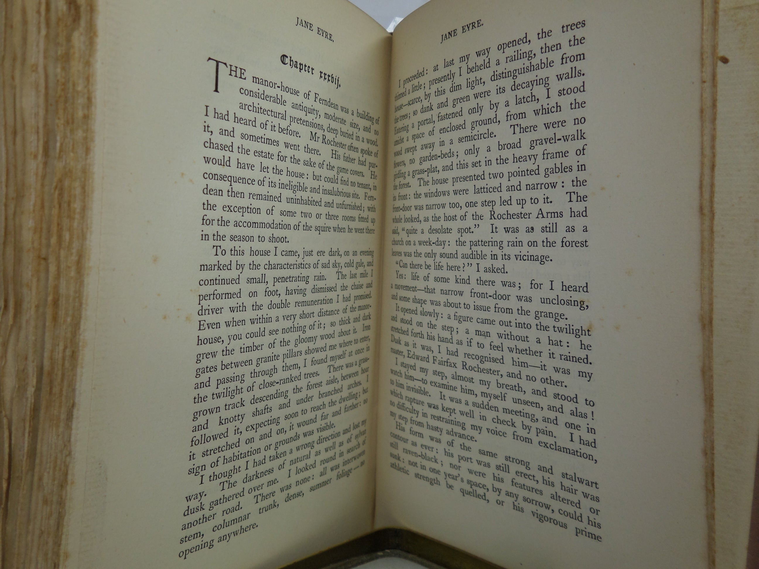 JANE EYRE BY CHARLOTTE BRONTE 1893 IN TWO VOLUMES, ILLUSTRATED HARDBACKS