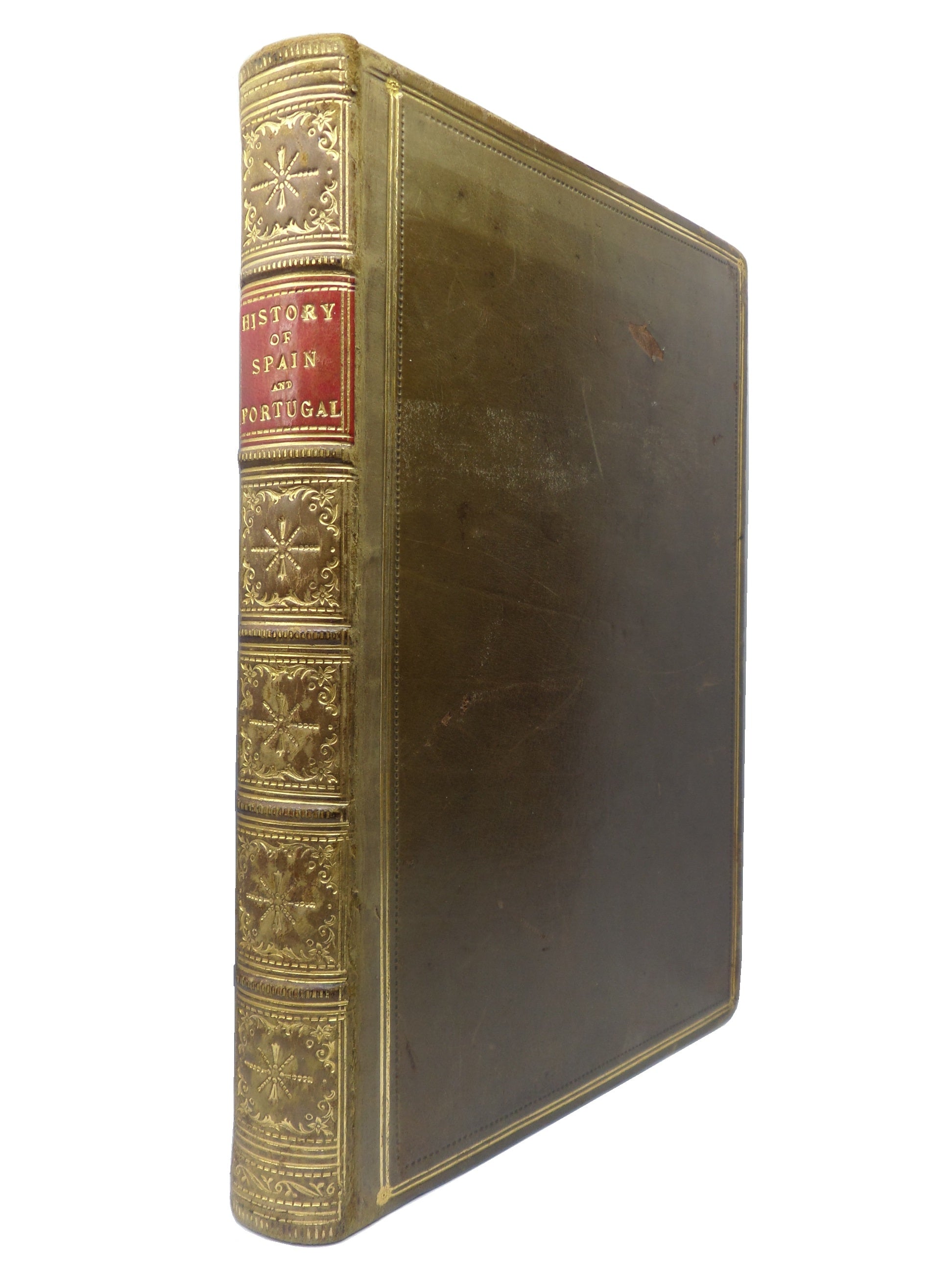 THE HISTORY OF SPAIN AND PORTUGAL FROM THE EARLIEST RECORDS TO THE PEACE OF 1814 EDITED BY M.M. BUCK 1832 FINE BINDING