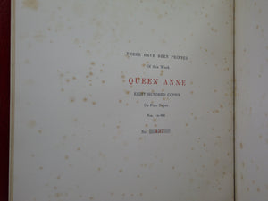 QUEEN ANNE BY HERBERT PAUL 1906 FINE BINDING BY HENRY SOTHERAN