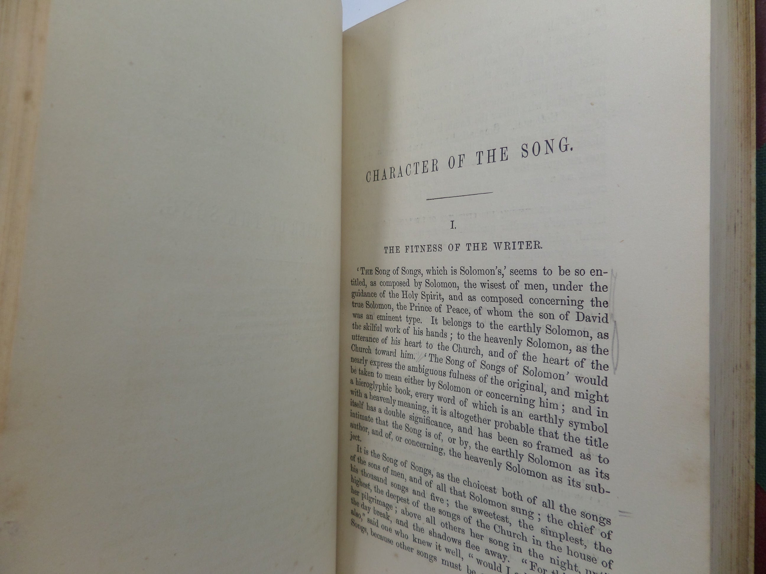 THE SONG OF SONGS AN EXPOSITION OF THE SONG OF SOLOMON BY A. MOODY STUART 1860