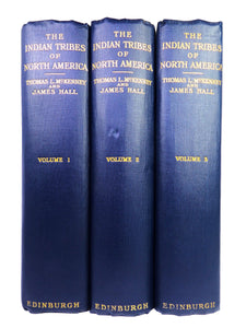 THE INDIAN TRIBES OF NORTH AMERICA BY THOMAS MCKENNEY & JAMES HALL 1933-1934
