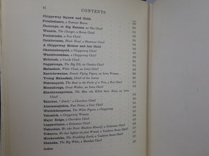 THE INDIAN TRIBES OF NORTH AMERICA BY THOMAS MCKENNEY & JAMES HALL 1933-1934