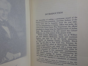 THE INDIAN TRIBES OF NORTH AMERICA BY THOMAS MCKENNEY & JAMES HALL 1933-1934