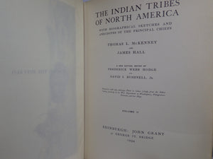 THE INDIAN TRIBES OF NORTH AMERICA BY THOMAS MCKENNEY & JAMES HALL 1933-1934