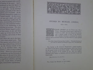 FACSIMILES OF ORIGINAL STUDIES BY MICHAEL ANGELO ETCHED BY JOSEPH FISHER 1872
