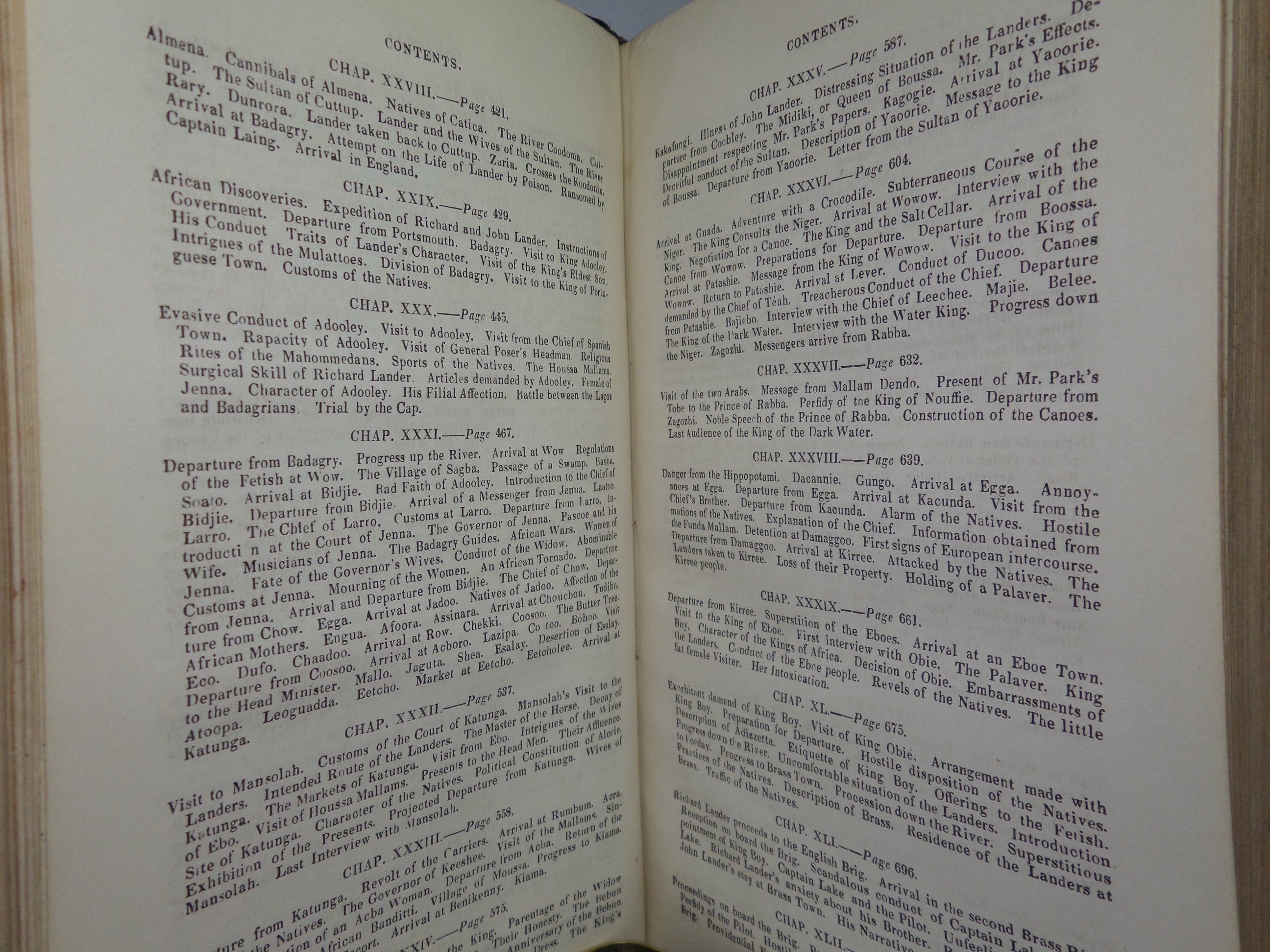 THE TRAVELS OF RICHARD & JOHN LANDER INTO THE INTERIOR OF AFRICA BY ROBERT HUISH 1836 FIRST EDITION