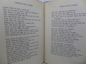 TWENTY-FIVE POEMS BY DYLAN THOMAS 1936 FIRST EDITION