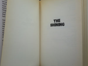 THE SHINING BY STEPHEN KING 1992 UK SIXTH PRINT HARDCOVER WITH DUST JACKET