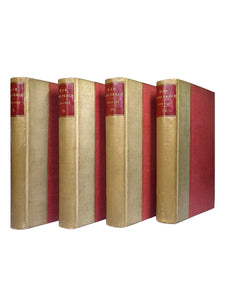 WAR AND PEACE BY LEO TOLSTOY 1889 FIRST UK EDITION, IN FOUR VOLUMES